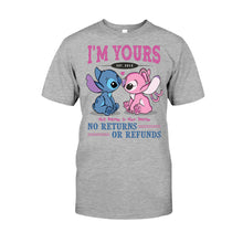 Load image into Gallery viewer, Personalized I'm Yours T-shirt & Hoodie with Custom Names for Couple Gift