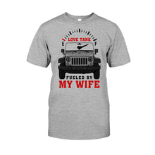 Load image into Gallery viewer, Personalized Love Tank Couple T-shirt & Hoodie Gift