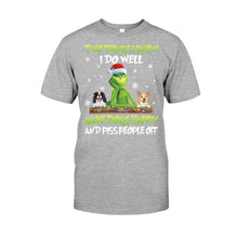 Load image into Gallery viewer, Personalized Grinch Christmas T-Shirt & Hoodie Gift for Dog Lovers