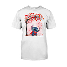 Load image into Gallery viewer, Personalized Couple T-shirt & Hoodie with Custom Names | Unique Romantic Gift