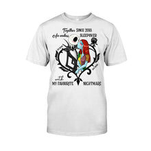 Load image into Gallery viewer, Personalized Nightmare T-shirt and Hoodie Gift for Couples