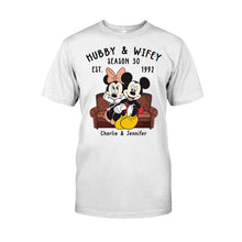 Load image into Gallery viewer, Personalized Couple Mouse T-shirt & Hoodie Gift for Anniversaries