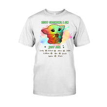 Load image into Gallery viewer, Personalized Best Grandma T-shirt & Hoodie with Custom Names Gift