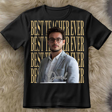 Load image into Gallery viewer, Personalized Teacher T-shirt Hoodie Custom Photo Gift