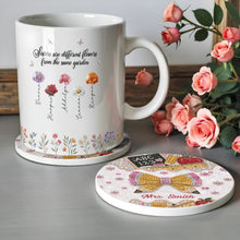Load image into Gallery viewer, Personalized 3D Rhinestone Teacher Coaster Custom Name Gift
