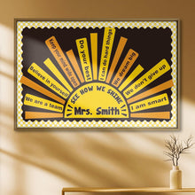 Load image into Gallery viewer, Personalized Motivational Classroom Poster Custom Name Gift