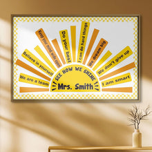 Load image into Gallery viewer, Personalized Motivational Classroom Poster Custom Name Gift