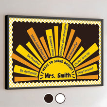 Load image into Gallery viewer, Personalized Affirmation Poster Custom Teacher Gift Decor