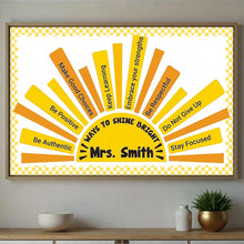 Load image into Gallery viewer, Personalized Affirmation Poster Custom Teacher Gift Decor
