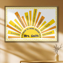 Load image into Gallery viewer, Personalized Affirmation Poster Custom Teacher Gift Decor
