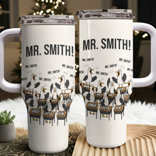 Load image into Gallery viewer, Personalized 40oz Tumbler Custom Name Teacher Gift Idea