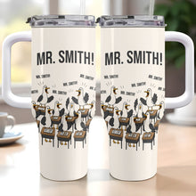 Load image into Gallery viewer, Personalized 40oz Tumbler Custom Name Teacher Gift Idea