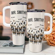 Load image into Gallery viewer, Personalized 40oz Tumbler Custom Name Teacher Gift Idea