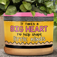 Load image into Gallery viewer, Personalized Ceramic Plant Pot Custom Teacher Gift Idea
