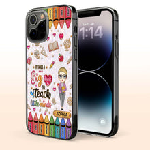 Load image into Gallery viewer, Personalized Clear Phone Case Custom Teacher Gift for Educator