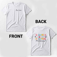 Load image into Gallery viewer, Personalized T-Shirt Custom Front and Back Gift for Retired Teachers