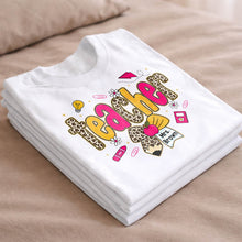 Load image into Gallery viewer, Personalized Teacher T-Shirt Hoodie Custom Name Leopard Print Gift