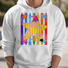 Load image into Gallery viewer, Personalized Teacher T-Shirt Hoodie Custom Name Gift Idea