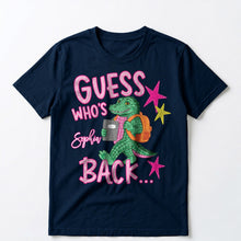 Load image into Gallery viewer, Personalized Alligator T-Shirt Custom Name Gift for Teacher