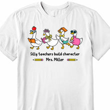 Load image into Gallery viewer, Personalized Teacher T-shirt Custom Name Gift for Educators