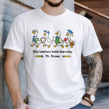 Load image into Gallery viewer, Personalized Teacher T-shirt Custom Name Gift for Educators