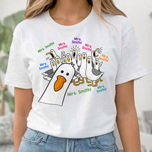 Load image into Gallery viewer, Personalized Teacher T-shirt & Hoodie Custom Goose Gift