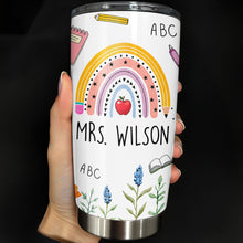 Load image into Gallery viewer, Personalized Teacher Gift 20oz Custom Stainless Steel Tumbler