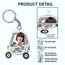 Load image into Gallery viewer, Personalized Acrylic Keychain with Couple Design for Him and Her