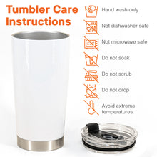 Load image into Gallery viewer, Personalized Pumpkin Tumbler with Magical Friends - Halloween Gift for Her
