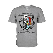 Load image into Gallery viewer, Personalized Nightmare T-shirt and Hoodie Gift for Couples