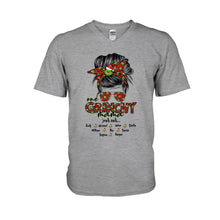 Load image into Gallery viewer, Personalized Christmas T-shirt & Hoodie Gift for Mom Life