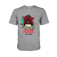 Load image into Gallery viewer, Personalized Nurse Things T-shirt & Hoodie Custom Name Gift