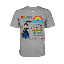 Load image into Gallery viewer, Personalized Teacher T-Shirt 100 Days of School Gift