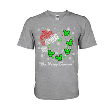 Load image into Gallery viewer, Personalized Christmas T-Shirt & Hoodie for Grandma | Custom Names