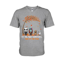 Load image into Gallery viewer, Personalized Halloween T-shirt & Hoodie with Custom Names for Family