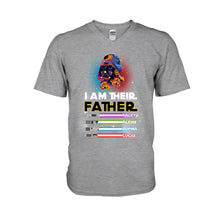 Load image into Gallery viewer, Personalized I Am Their Father T-shirt & Hoodie Gift for Dad