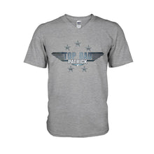 Load image into Gallery viewer, Personalized Top Dad T-shirt & Hoodie Gift with Custom Name