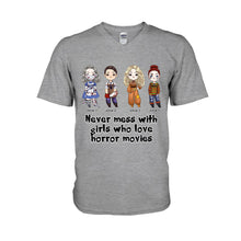 Load image into Gallery viewer, Personalized Bestie T-shirt & Hoodie Custom Names Gift