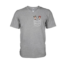 Load image into Gallery viewer, Personalized Mickey & Minnie T-shirt Hoodie Custom Couple Gift