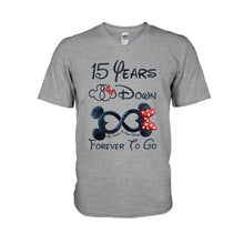 Load image into Gallery viewer, Personalized Forever To Go Mouse T-shirt & Hoodie Gift for Couples