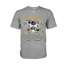 Load image into Gallery viewer, Personalized Couple T-shirt and Hoodie with Custom Names for Anniversary