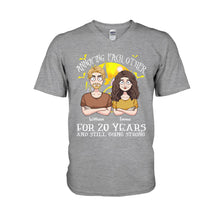 Load image into Gallery viewer, Personalized Nightmare T-shirt and Hoodie Gift for Couples