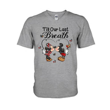 Load image into Gallery viewer, Personalized Mouse T-shirt & Hoodie Couple Gift Vows for Wedding Anniversary