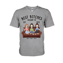 Load image into Gallery viewer, Personalized Bestie T-shirt and Hoodie Gift for Friends