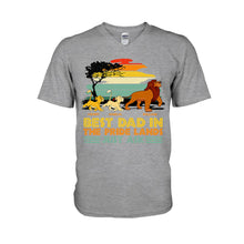 Load image into Gallery viewer, Personalized Best Dad T-Shirt & Hoodie for Father's Day Gift