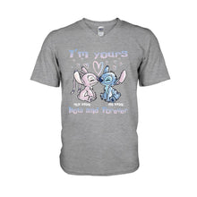 Load image into Gallery viewer, Personalized Ohana Couples T-shirt & Hoodie Gift Set