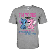 Load image into Gallery viewer, Personalized I'm Yours T-shirt & Hoodie with Custom Names for Couple Gift