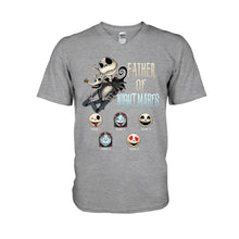 Load image into Gallery viewer, Personalized Father's Day Nightmare T-shirt & Hoodie Gift for Dad