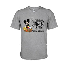 Load image into Gallery viewer, Personalized Airport Shirt Custom Name T-shirt & Hoodie for Travelers