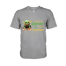 Load image into Gallery viewer, Personalized Airport Shirt Featuring Custom Name T-shirt & Hoodie